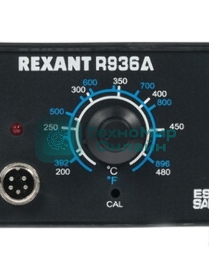 Паяльная станция мини Rexant с контролем температуры, 230 В/10 Вт