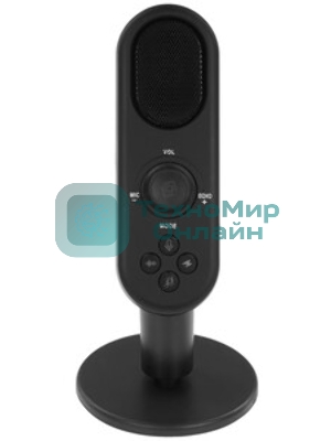 Микрофон проводной Оклик MP-M300 1.5м черный