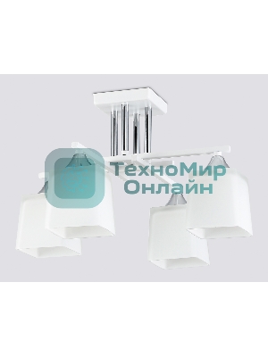 Светильник Ambrella light TR303041/4 WH белый E27/4 max 60W 420*420*260