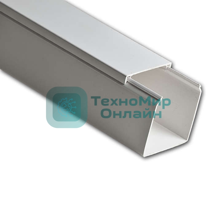 Кабель-канал 80х60 L2000 пластик белый Рувинил РКК-80х60