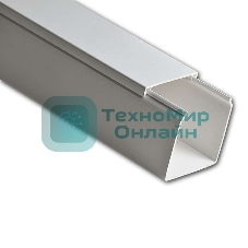 Кабель-канал 80х60 L2000 пластик белый Рувинил РКК-80х60