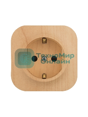 Legrand Legrand 782280 Розетка с заземлением с защитными шторками (Дерево)