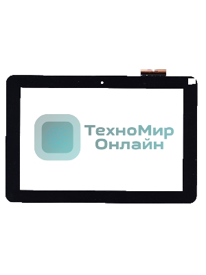 Сенсорное стекло (тачскрин) для Asus Transformer Book T101HA, черное