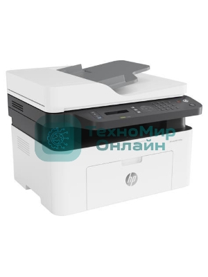 МФУ лазерное HP Laser MFP 137fnw (4ZB84A), A4, ч/б, печ. до 20 стр/мин., скан. до 15 стр/мин. (ч/б) 6 стр/мин. (цвет), 1200 x 1200 dpi (печать) 600x600dpi (скан.), USB, RJ-45, Wi-Fi, Air Print, Mopria