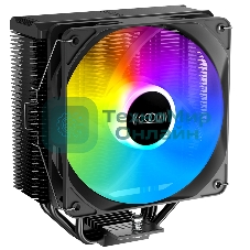 Кулер PCCooler Paladin EX300S черный 120мм алюминий+медь 1800rpm 28.6db 4-pin 125W 157мм