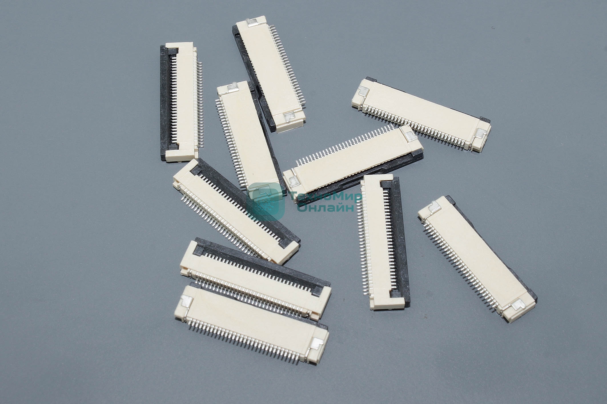 Разъем FPC Flip-Lock 0510-30RLGF 30 pin высота 1мм шаг 0,5мм 10 шт