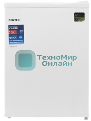 Холодильник Centek CT-1702 белый однокамерный 66л