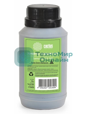 Тонер для принтера Cactus CS-TSG3BK-90 черный (флакон 90гр) Samsung CLP-300