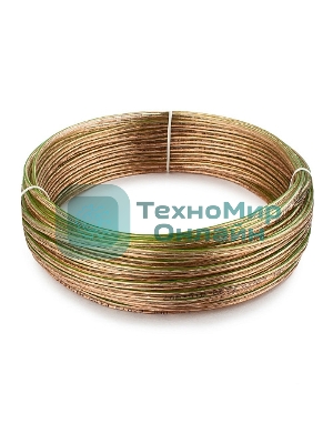 Акустический кабель Cablexpert CC-TC2x0,5-20M, прозрачный, 20 м, бухта