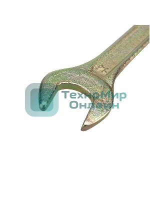 Ключ гаечный рожковый Rexant 14х15 мм, желтый цинк