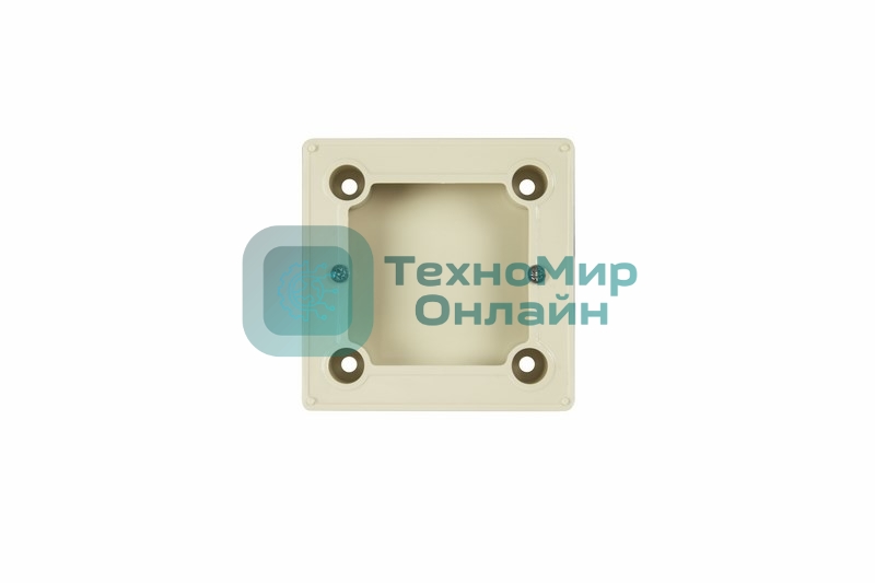 Бокс для накладного монтажа электроустановочных изделий Rexant, BN-01, бежевый