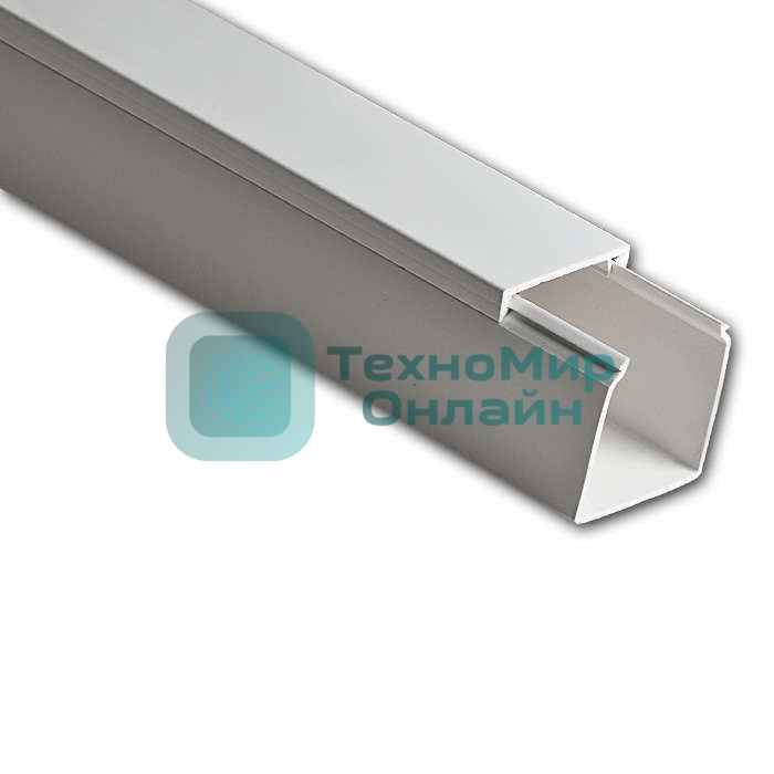 Кабель-канал 40х40 L2000 пластик белый Рувинил РКК-40х40