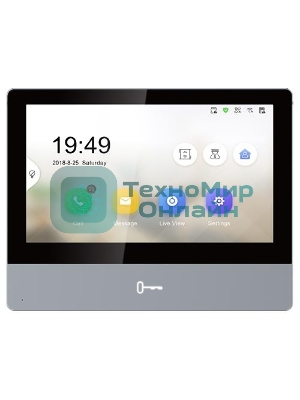Видеодомофон Hikvision DS-KH8350-WTE1 белый