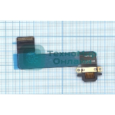 Шлейф с разъемом питания для планшета Apple iPad mini черный