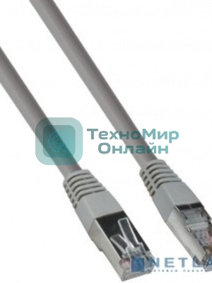 Патч-корд ExeGate EX272307RUSFTP cat.5e, 3м ExeGate серый