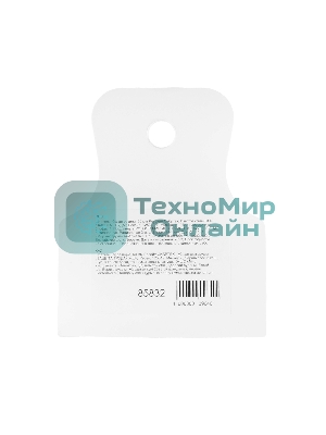 Шпатель Сибртех белая резина, 60 мм