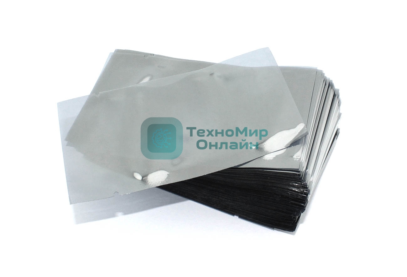 Упаковка 200шт антистатических пакетов 6x10см