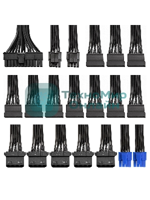 Блок питания серверный ExeGate (RM-700ADS) APFC,2х8см fan, 20+4pin/(4+4)pin+(4+4)pin, 2xPCI-E, 9xSATA