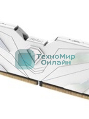 Оперативная память NETAC, DDR5, 16Gb (1x16Gb), 4800MHz, CL40, DIMM, с радиаторами, белый