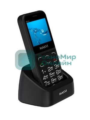 Мобильный телефон Maxvi B231ds черный