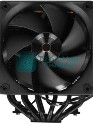 Кулер Ocypus Iota A62 BK Iota-A62-BK черный 120мм алюминий+медь 2000rpm 29db 4-pin 260W 158мм