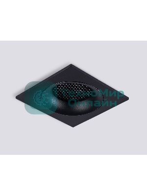 Светильник встраиваемый Ambrella light TN102729 BK черный GU5.3 92*92*23