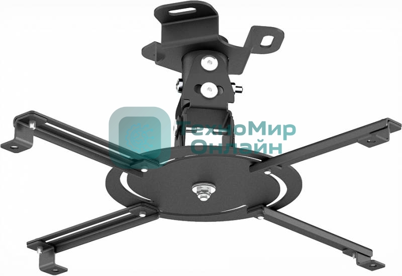 Кронштейн для проектора Holder PR-103-B черный макс.20кг потолочный поворот и наклон