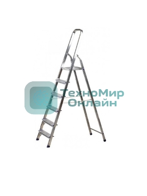 Стремянка Сибртех 6 ступеней алюминиевая