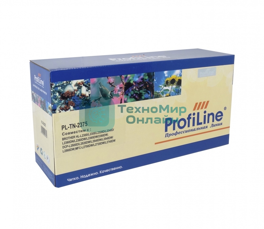 Картридж ProfiLine PL-TN-2375 для Brother DCP L2540DNR/L2560DWR/L2500DR/L2520DWR/MFC L2720DWR/L2700DWR/L2740DWR/L2700WR/HL L2365DWR/L2340DWR/L2360DNR/L2300DR 2600 копий