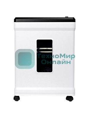 Шредер ГЕЛЕОС УМ26-4, (DIN P-4), фрагмент 3,9х35мм, 14-17 лист (70г/м2), CD/пл.карты/скрепки/скобы, 26 литров