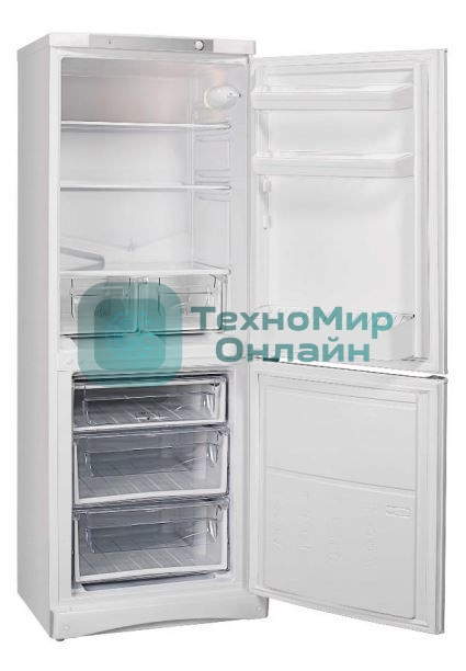 Холодильник Stinol STS 167 белый двухкамерный 193/85л морозилка снизу