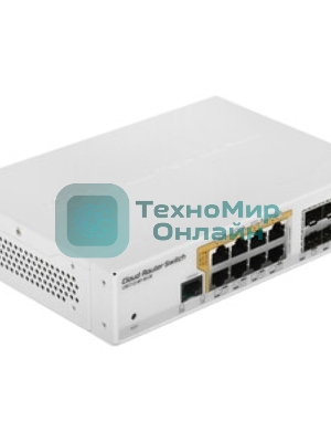 Маршрутизатор 8PORT 1000M 4SFP CRS112-8P-4S-IN MIKROTIK