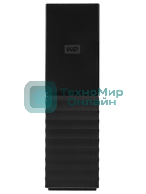 Внешний HDD Western Digital My Book WDBBGB0220HBK, 22TB, USB 3.2 Gen 1 Type-A, 5400 rpm, черный