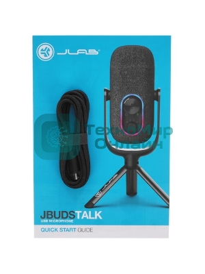 Проводной микрофон Jlab JBuds Talk Mixed Microphone (PN: MJBUDSTALKRBLK4)