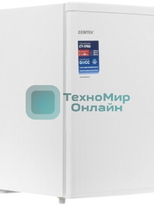 Холодильник Centek CT-1702 белый однокамерный 66л