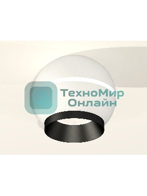 Светильник Ambrella Light XS1101011 SWH/PBK белый песок/черный полированный MR16 GU5.3 LED 3W 4200K (C1101, N7031)