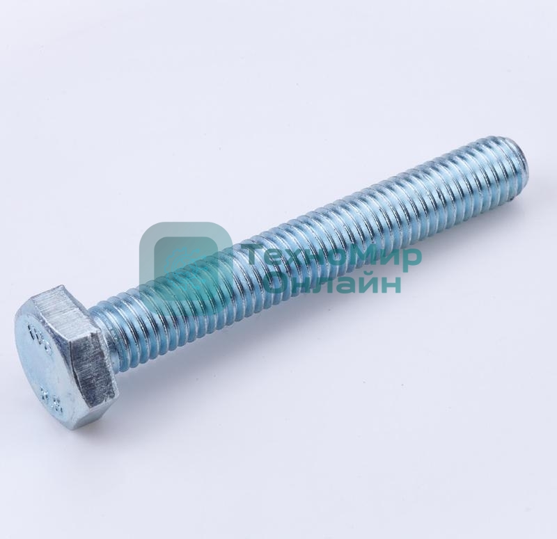 Болт М6х12 с шестигранной головкой оцинк. DIN 933 (уп. 100 шт) класс прочн. 8.8. пакет СТРОЙМЕТИЗ UTORM969093М612