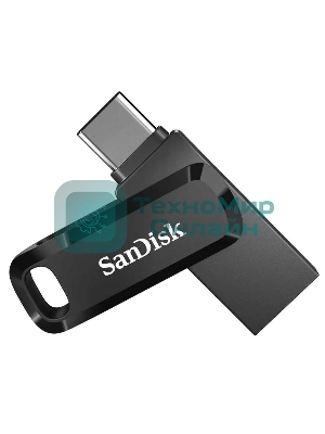 Флешка USB Sandisk DDC3 (SDDDC3-032G-G46), 32Gb, USB 3.0/USB Type-C, R/W 150/30, черный