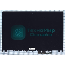 Модуль (матрица + тачскрин) для Lenovo Edge 2-1580 черный с рамкой