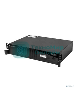 Источник бесперебойного питания Smart-Save SMT Systeme Electric 1000 ВА, монтаж в стойку 2U, 230 В, 6 розеток IEC C13, SmartSlot, AVR, LCD, USB HID