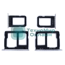 Лоток для SIM-карты Samsung Galaxy A7 (A710F) -2 SIM белый