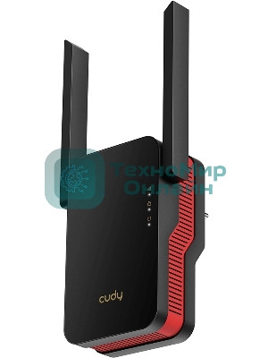 Повторитель беспроводного сигнала Cudy RE3000 AX3000 Wi-Fi черный