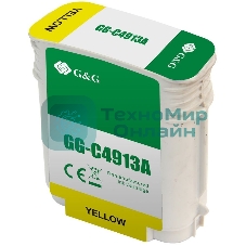 Картридж струйный G&G GG-C4913A желтый (72мл) для HP DJ 500/800C