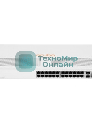 Коммутатор HPE JL684B Aruba Instant On 1930 24G Class4 PoE 4SFP/SFP+ 370W