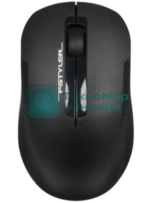 Мышь беспроводная A4Tech Fstyler FG15CS Air2 серый, 1200 dpi, радиоканал, USB, кнопки - 3