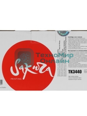 Картридж лазерный Sakura TK3440 для Kyocera Mita PA6000x/MA6000ifx, черный, 40000 к.
