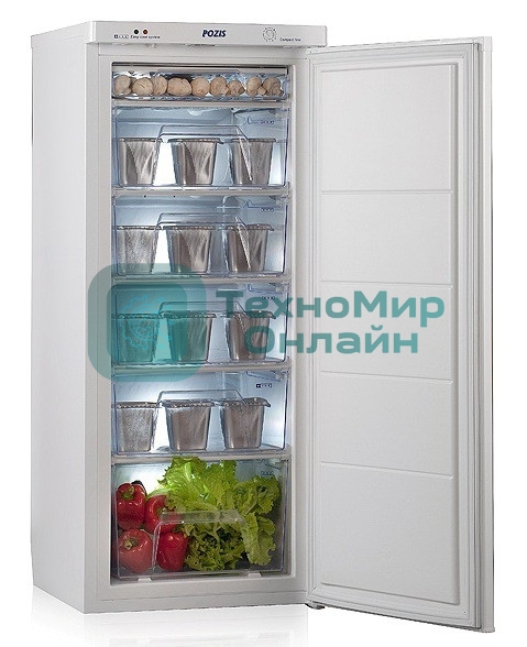 Морозильная камера Pozis FV-115 С, белый, 163л, 6 ящиков