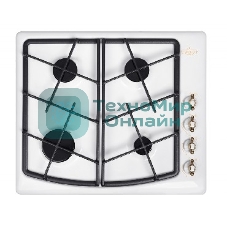 Газовая варочная панель Gefest СН 1211 К82/4 газовые конфорки переключатели поворотные электроподжиг независимая установка габариты (ШхГ) 59x51 см