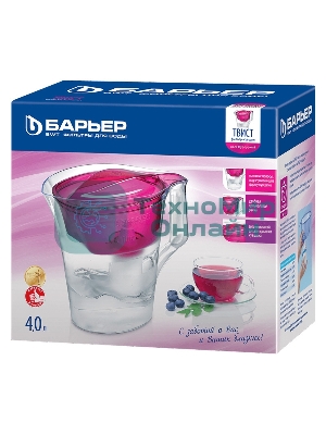 Фильтр для воды Барьер Твист зеленый