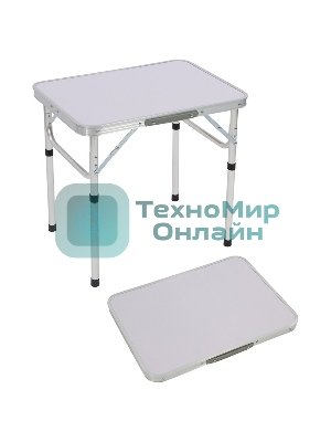 Ecos Стол складной TD-03 (60x45x56 см) алюминий + мдф